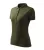 Malfini Pique Polo Free - Címkementes női galléros póló - Military - 2XL
