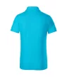 Malfini Pique Polo Free - Címkementes galléros gyerek póló - Türkiz - 122 cm/6 éves