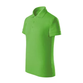   Malfini Pique Polo Free - Galléros gyerek póló - Almazöld - 146 cm/10 éves