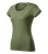 Malfini Viper Free - 100 % pamut, címkementes női póló - Khaki - XS
