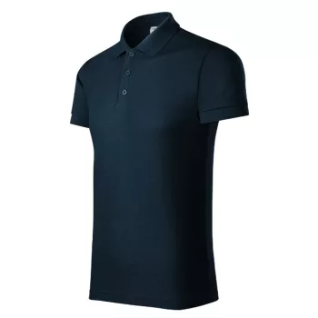   Piccolio Joy - Kitéphető címkés férfi galléros póló - Tengerészkék - 2XL
