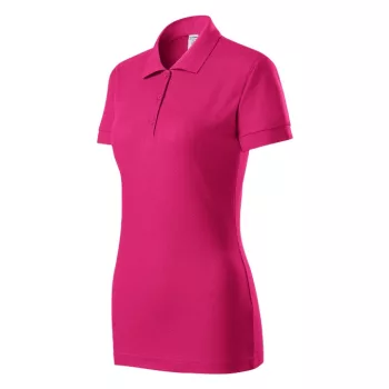   Piccolio Joy - Kitéphető címkés női galléros póló - Bíborszín - 2XL
