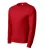 Piccolio Zero - Hurkolt belsős unisex pulóver - Piros - XL