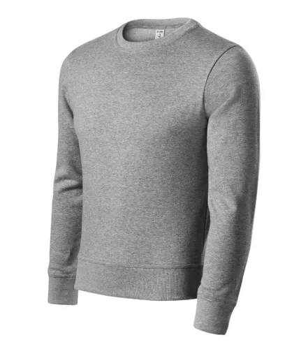 Piccolio Zero - Hurkolt belsős unisex pulóver - Sötétszürke melírozott - 3XL