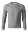 Piccolio Zero - Hurkolt belsős unisex pulóver - Sötétszürke melírozott - 3XL