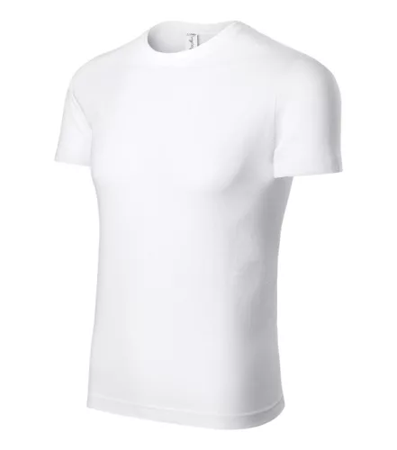 Piccolio Paint - 100 % pamut unisex póló - Fehér - 4XL