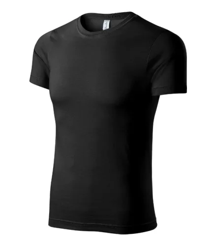 Piccolio Paint - 100 % pamut unisex póló - Fekete - L