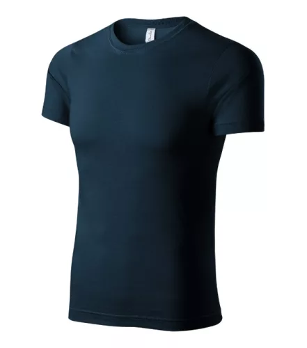 Piccolio Paint - 100 % pamut unisex póló - Tengerészkék - XS