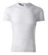 Piccolio Paint - 100 % pamut unisex póló - Világosszürke melírozott - S