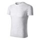 Piccolio Paint - 100 % pamut unisex póló - Világosszürke melírozott - XL