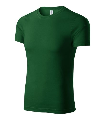 Piccolio Paint - 100 % pamut unisex póló - Üvegzöld - XS