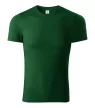 Piccolio Paint - 100 % pamut unisex póló - Üvegzöld - XS
