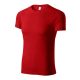 Piccolio Paint - 100 % pamut unisex póló - Piros - 3XL