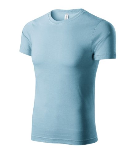 Piccolio Paint - 100 % pamut unisex póló - Égszínkék - XS