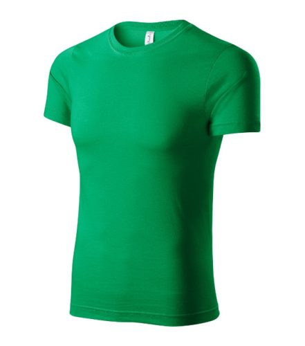Piccolio Paint - 100 % pamut unisex póló - Fűzöld - XS