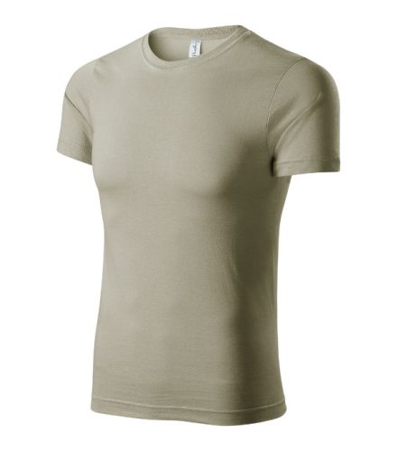 Piccolio Paint - 100 % pamut unisex póló - Világos khaki - XS