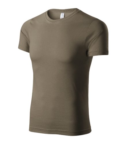 Piccolio Paint - 100 % pamut unisex póló - Army - XS
