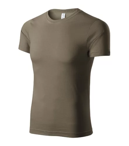 Piccolio Paint - 100 % pamut unisex póló - Army - XS