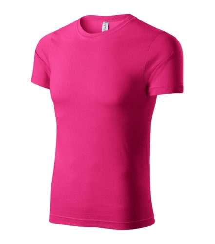 Piccolio Paint - 100 % pamut unisex póló - Bíborszín - XS