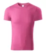Piccolio Paint - 100 % pamut unisex póló - Bíborszín - XS