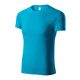 Piccolio Paint - 100 % pamut unisex póló - Türkiz - 2XL