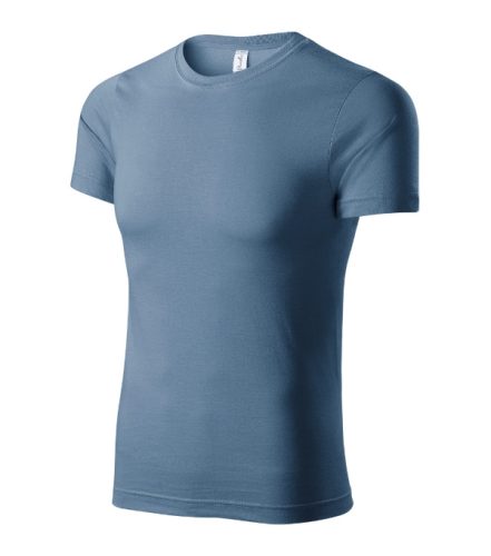 Piccolio Paint - 100 % pamut unisex póló - Farmerkék - XS