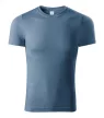 Piccolio Paint - 100 % pamut unisex póló - Farmerkék - XS