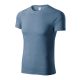 Piccolio Paint - 100 % pamut unisex póló - Farmerkék - 4XL