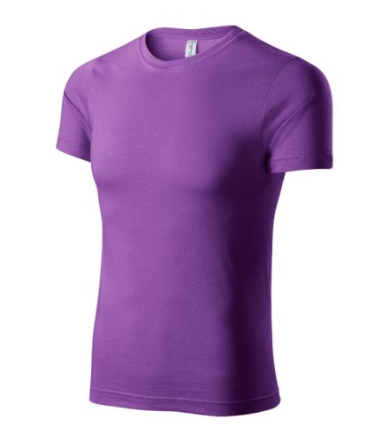 Piccolio Paint - 100 % pamut unisex póló - Lila - XS