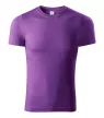 Piccolio Paint - 100 % pamut unisex póló - Lila - XS