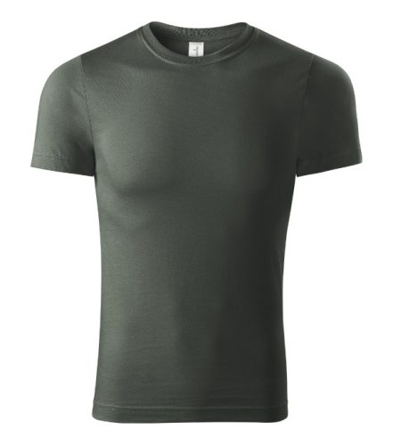 Piccolio Paint - 100 % pamut unisex póló - Sötét palakő - XS