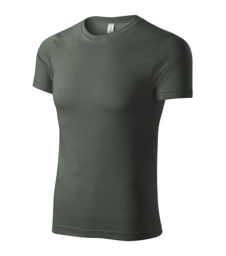 Piccolio Paint - 100 % pamut unisex póló - Sötét palakő - 4XL