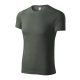 Piccolio Paint - 100 % pamut unisex póló - Sötét palakő - 4XL