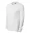 Rimeck Resist LS - 100 % előpréselt pamut, hosszú ujjú unisex póló - Fehér - M