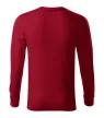 Rimeck Resist LS - 100 % előpréselt pamut, hosszú ujjú unisex póló - Marlboro piros - 2XL