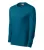 Rimeck Resist LS - 100 % előpréselt pamut, hosszú ujjú unisex póló - Petrol kék - 2XL