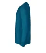 Rimeck Resist LS - 100 % előpréselt pamut, hosszú ujjú unisex póló - Petrol kék - 2XL