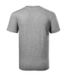 Base póló unisex sötétszürke melírozott 12 (brand label) L