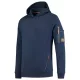 Tricorp Premium Hooded Sweater - Bolyhos belsős, cipzáras zsebes férfi pulóver - Ink - XL