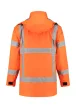 Tricorp RWS - Vízálló, szélálló és lélegző anyagú, jólláthatósági parka munkakabát - Fluoreszkáló narancssárga - 2XL