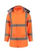Tricorp RWS - Vízálló, szélálló és lélegző anyagú, jólláthatósági parka munkakabát - Fluoreszkáló narancssárga - 4XL