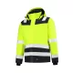 Tricorp Midi Parka High Vis Bicolor - Vízálló, szélálló és lélegző anyagú, jólláthatósági munkakabát - Fluoreszkáló sárga - L