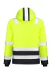 Tricorp Midi Parka High Vis Bicolor - Vízálló, szélálló és lélegző anyagú, jólláthatósági munkakabát - Fluoreszkáló sárga - XL