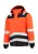 Tricorp Midi Parka High Vis Bicolor - Vízálló, szélálló és lélegző anyagú, jólláthatósági munkakabát - Fluoreszkáló narancssárga - 2XL