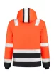 Tricorp Midi Parka High Vis Bicolor - Vízálló, szélálló és lélegző anyagú, jólláthatósági munkakabát - Fluoreszkáló narancssárga - 3XL