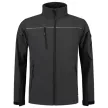 Tricorp Luxury Softshell - Vízálló, szélálló és lélegző anyagú unisex kabát - Sötétszürke - XL