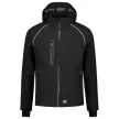 Tricorp Tech Shell - Vízálló, szélálló és lélegző anyagú unisex kabát - Fekete - L