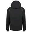 Tricorp Tech Shell - Vízálló, szélálló és lélegző anyagú unisex kabát - Fekete - 3XL