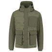 Tricorp Puffer Jacket Rewear - Szélálló és vízlepergető anyagú unisex kabát - Army - M