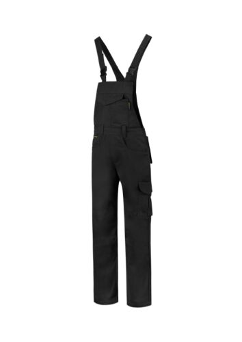 Dungaree Overall Industrial kantáros munkanadrág unisex fekete M